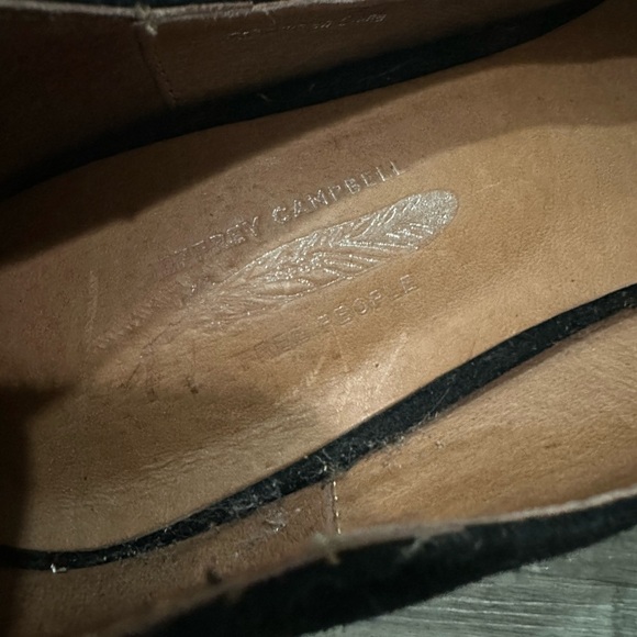 JEFFREY CAMPBELL × FREE PEOPLE
Womens Black Suede Boulevard Heels
Pumps Size 8.5 - Picture 7 of 8